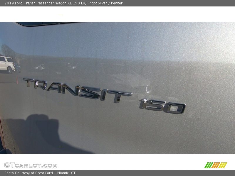 Ingot Silver / Pewter 2019 Ford Transit Passenger Wagon XL 150 LR