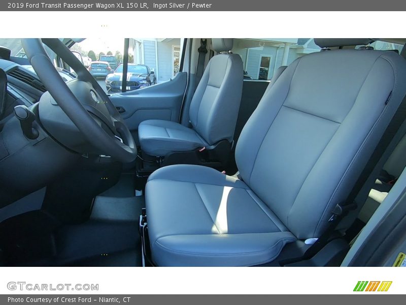 Ingot Silver / Pewter 2019 Ford Transit Passenger Wagon XL 150 LR