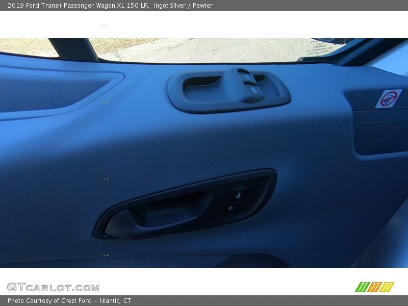 Ingot Silver / Pewter 2019 Ford Transit Passenger Wagon XL 150 LR