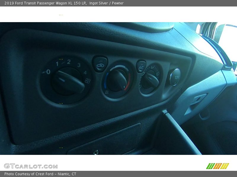 Ingot Silver / Pewter 2019 Ford Transit Passenger Wagon XL 150 LR