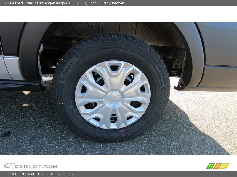 Ingot Silver / Pewter 2019 Ford Transit Passenger Wagon XL 150 LR