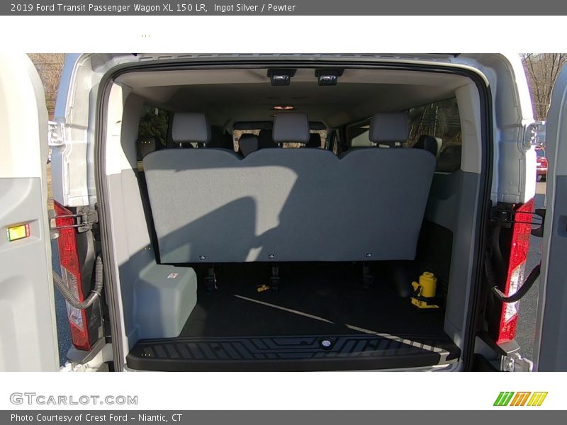 Ingot Silver / Pewter 2019 Ford Transit Passenger Wagon XL 150 LR