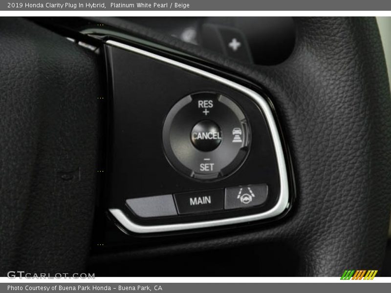  2019 Clarity Plug In Hybrid Steering Wheel