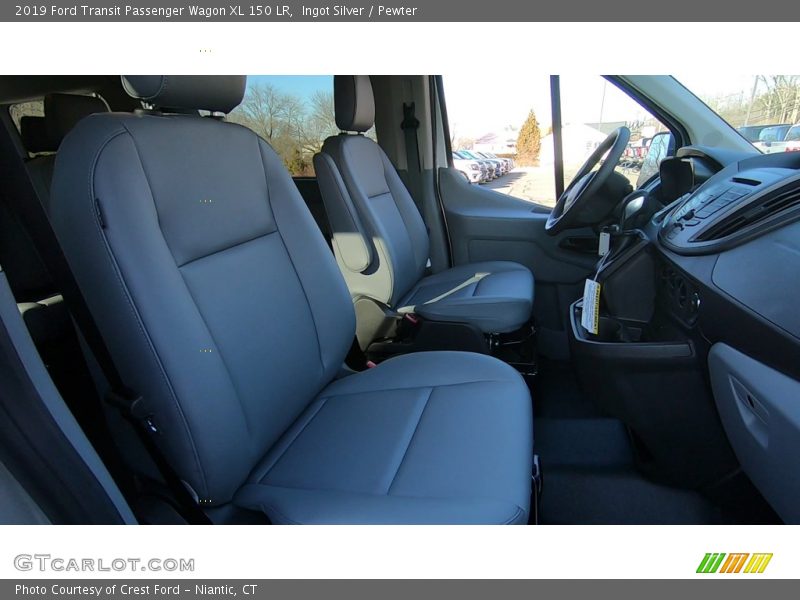 Ingot Silver / Pewter 2019 Ford Transit Passenger Wagon XL 150 LR