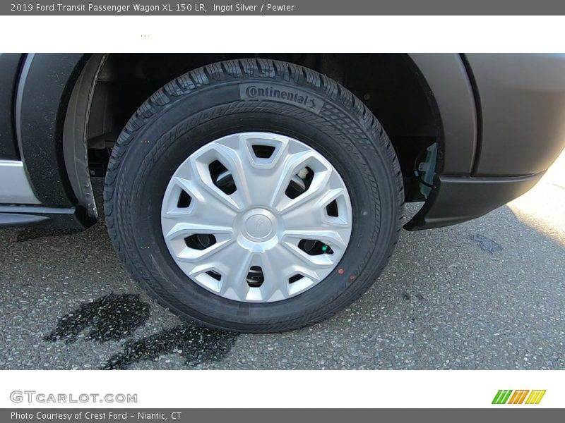 Ingot Silver / Pewter 2019 Ford Transit Passenger Wagon XL 150 LR