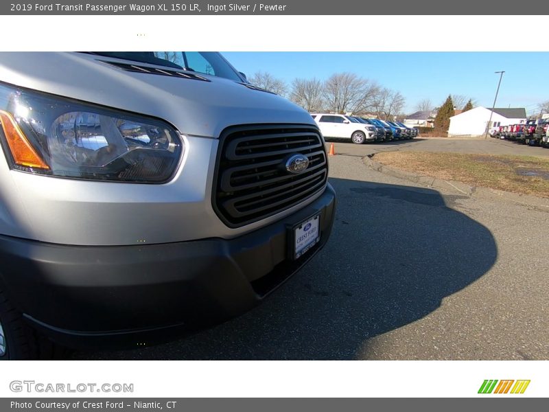 Ingot Silver / Pewter 2019 Ford Transit Passenger Wagon XL 150 LR