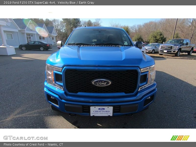 Velocity Blue / Earth Gray 2019 Ford F150 STX SuperCab 4x4