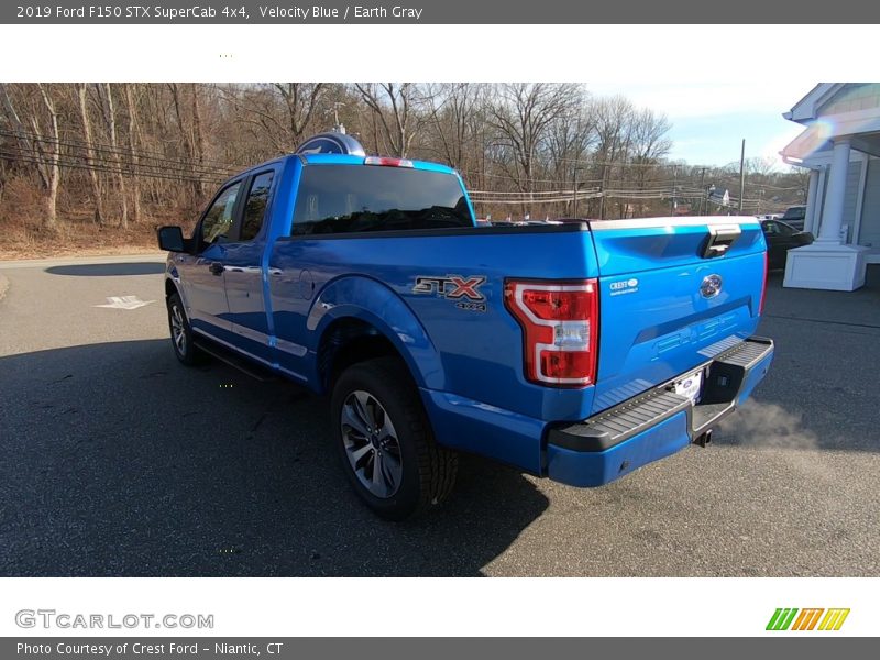 Velocity Blue / Earth Gray 2019 Ford F150 STX SuperCab 4x4
