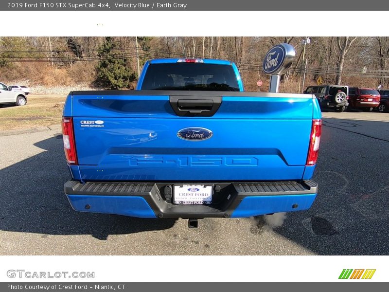 Velocity Blue / Earth Gray 2019 Ford F150 STX SuperCab 4x4