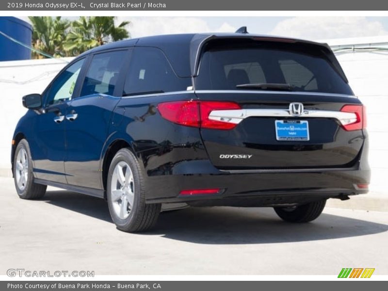 Crystal Black Pearl / Mocha 2019 Honda Odyssey EX-L