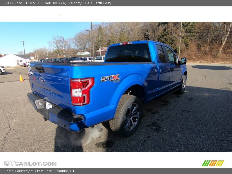 Velocity Blue / Earth Gray 2019 Ford F150 STX SuperCab 4x4