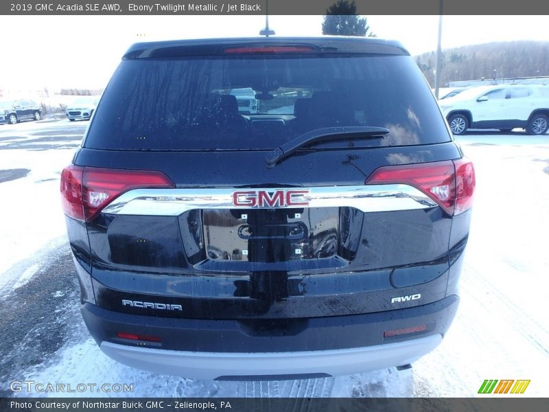 Ebony Twilight Metallic / Jet Black 2019 GMC Acadia SLE AWD