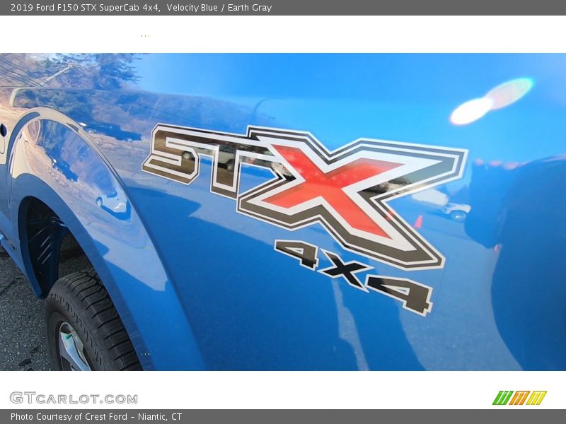 Velocity Blue / Earth Gray 2019 Ford F150 STX SuperCab 4x4