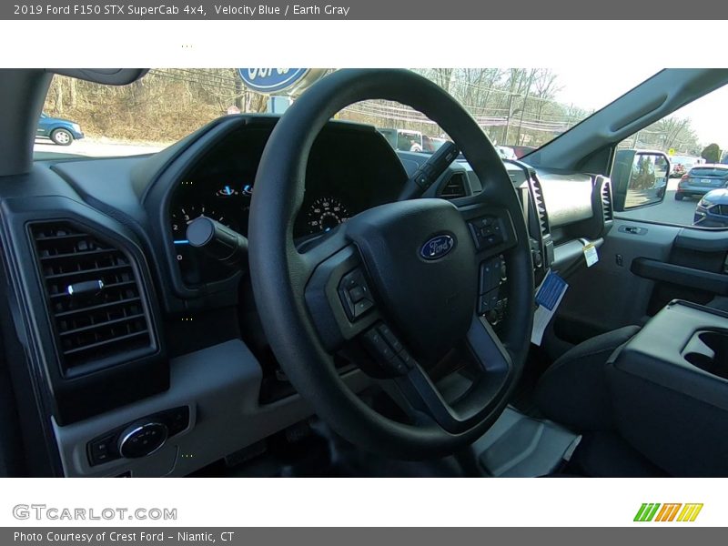Velocity Blue / Earth Gray 2019 Ford F150 STX SuperCab 4x4