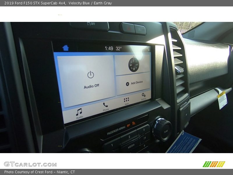 Velocity Blue / Earth Gray 2019 Ford F150 STX SuperCab 4x4