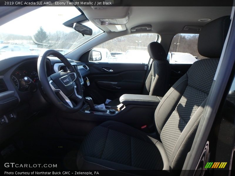 Ebony Twilight Metallic / Jet Black 2019 GMC Acadia SLE AWD