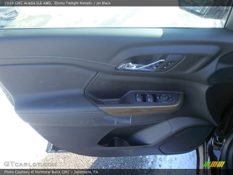 Ebony Twilight Metallic / Jet Black 2019 GMC Acadia SLE AWD