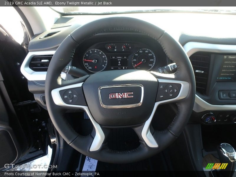 Ebony Twilight Metallic / Jet Black 2019 GMC Acadia SLE AWD