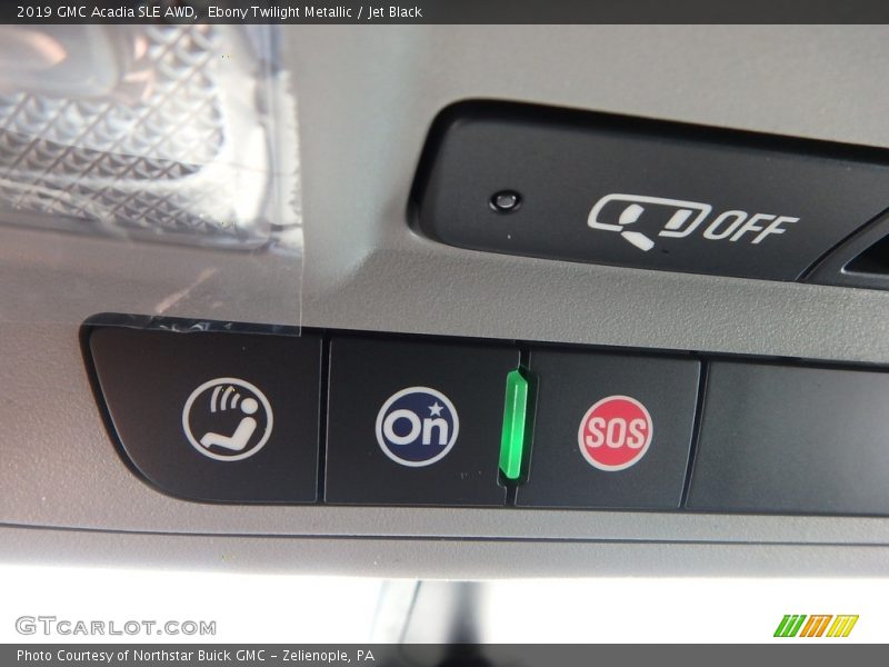 Ebony Twilight Metallic / Jet Black 2019 GMC Acadia SLE AWD