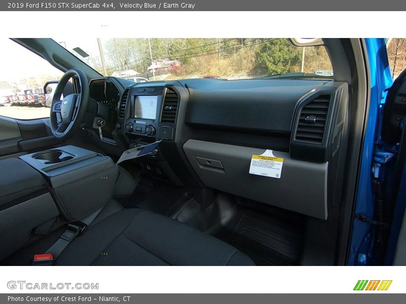 Velocity Blue / Earth Gray 2019 Ford F150 STX SuperCab 4x4