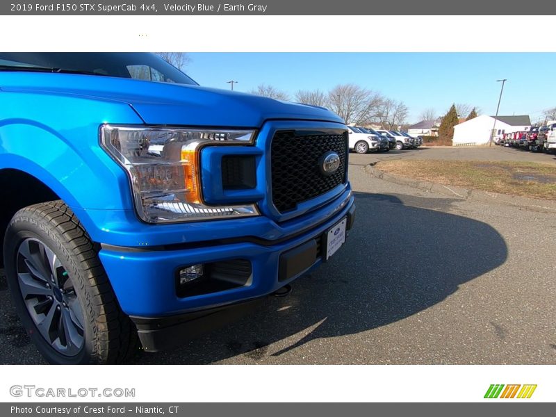 Velocity Blue / Earth Gray 2019 Ford F150 STX SuperCab 4x4