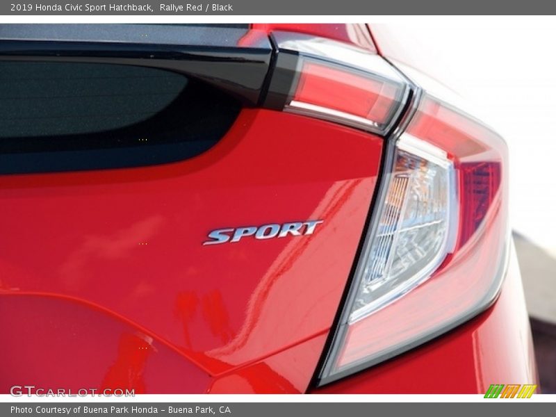  2019 Civic Sport Hatchback Logo