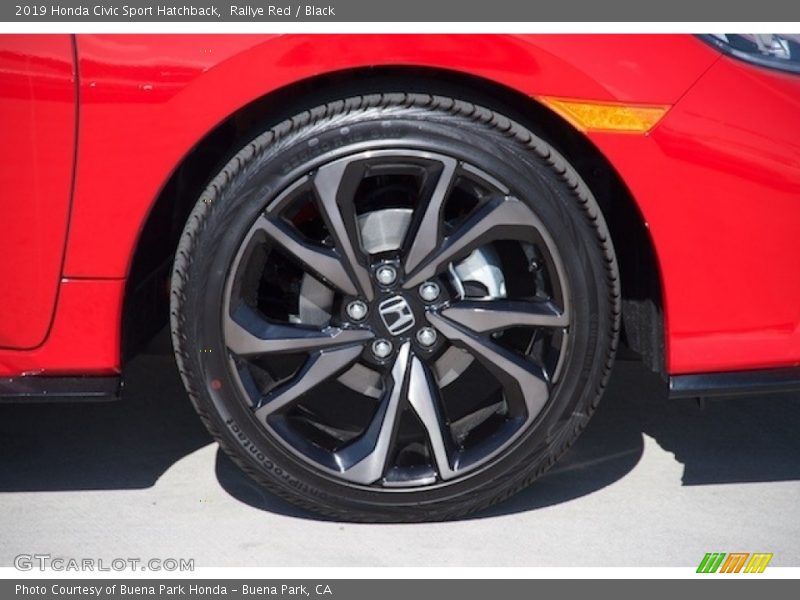  2019 Civic Sport Hatchback Wheel