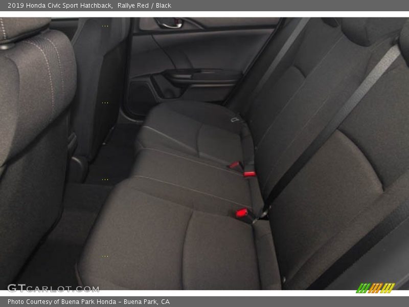 Rallye Red / Black 2019 Honda Civic Sport Hatchback