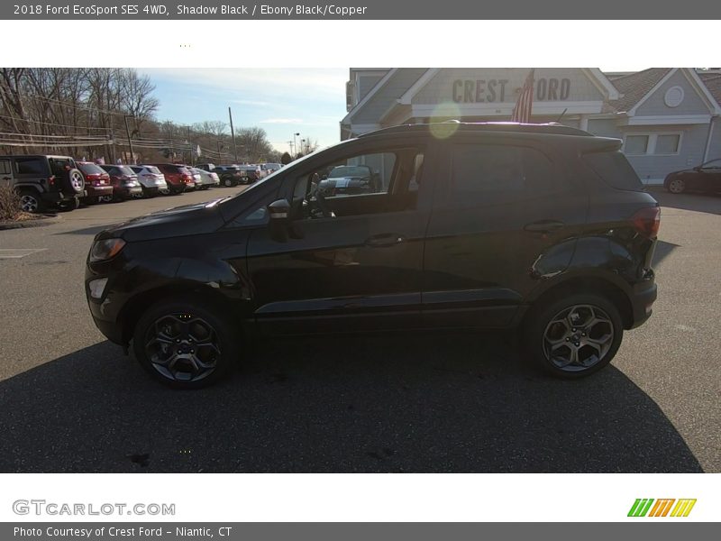 Shadow Black / Ebony Black/Copper 2018 Ford EcoSport SES 4WD