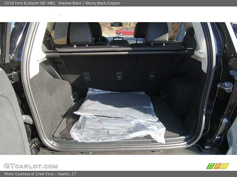 Shadow Black / Ebony Black/Copper 2018 Ford EcoSport SES 4WD