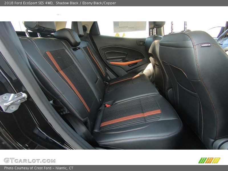 Shadow Black / Ebony Black/Copper 2018 Ford EcoSport SES 4WD