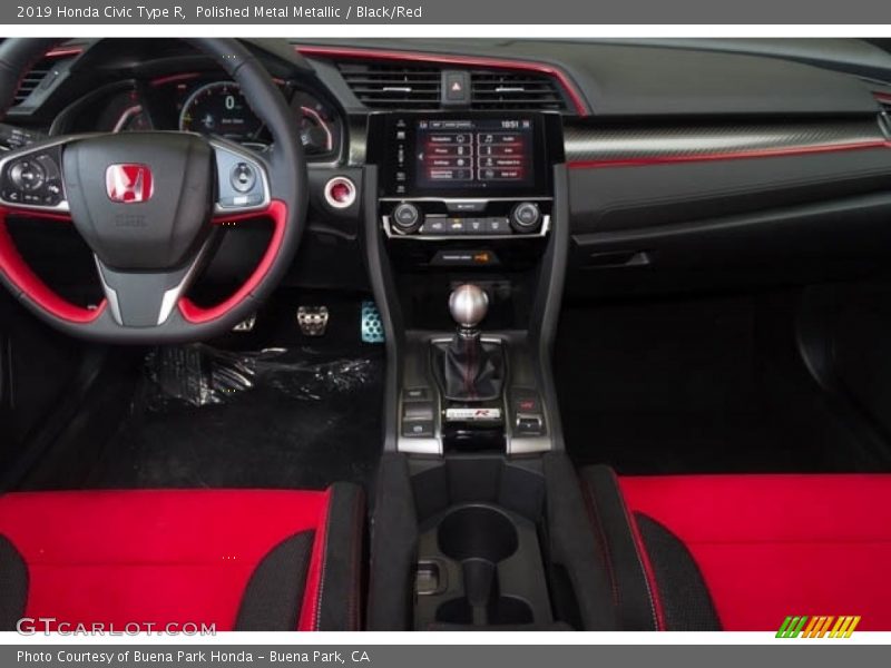 Controls of 2019 Civic Type R