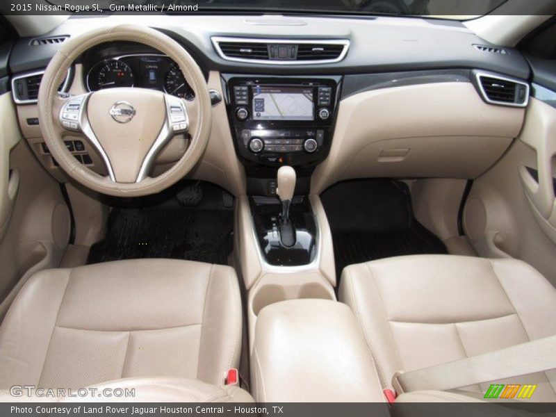 Gun Metallic / Almond 2015 Nissan Rogue SL