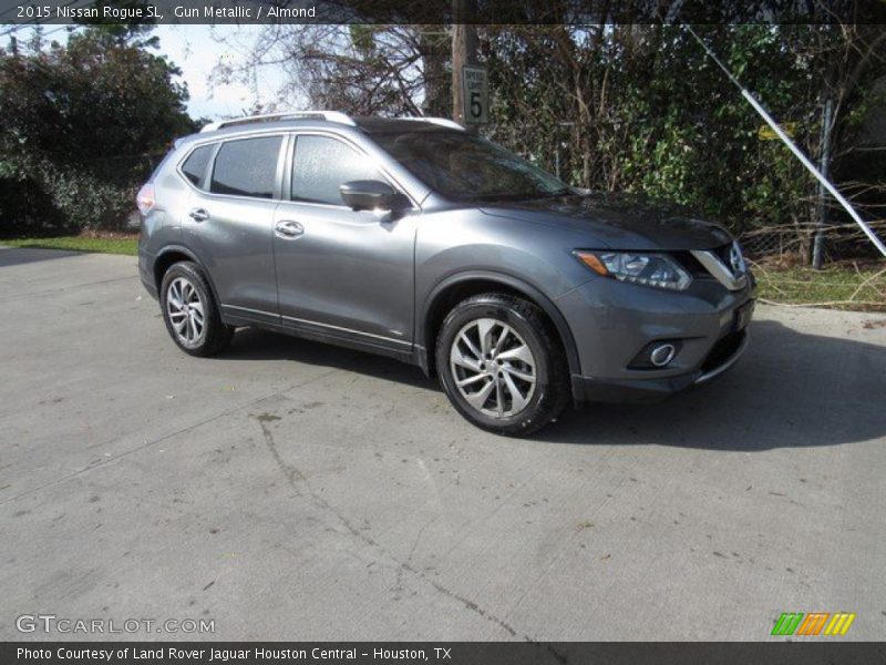 Gun Metallic / Almond 2015 Nissan Rogue SL