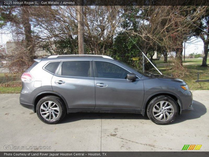 Gun Metallic / Almond 2015 Nissan Rogue SL