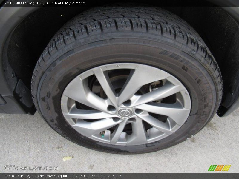 Gun Metallic / Almond 2015 Nissan Rogue SL
