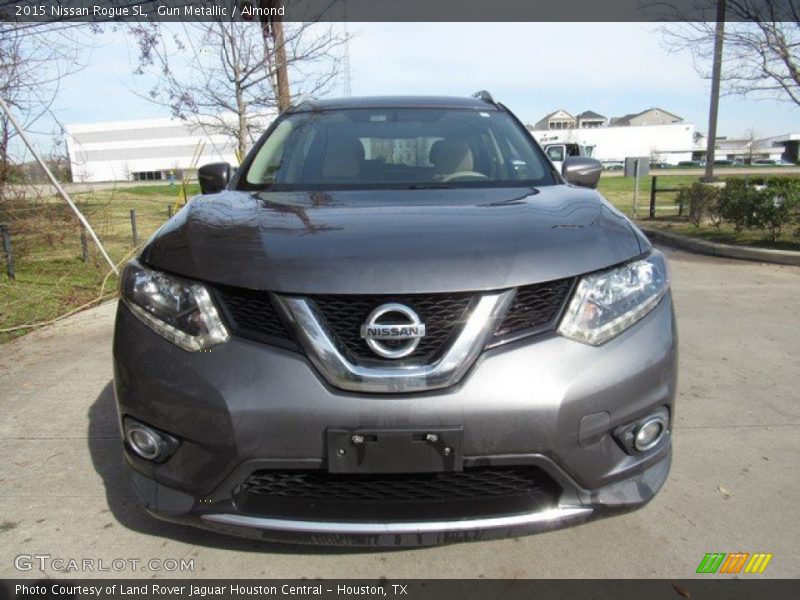 Gun Metallic / Almond 2015 Nissan Rogue SL