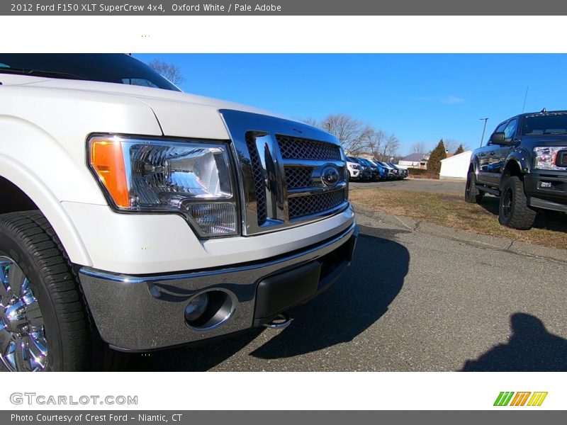 Oxford White / Pale Adobe 2012 Ford F150 XLT SuperCrew 4x4