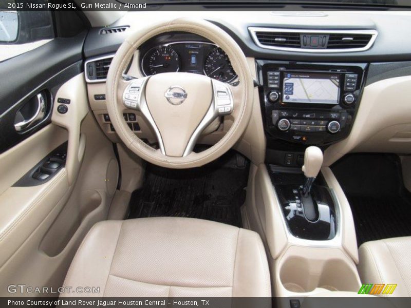 Gun Metallic / Almond 2015 Nissan Rogue SL