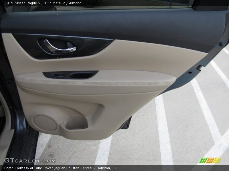 Gun Metallic / Almond 2015 Nissan Rogue SL