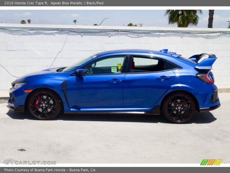  2019 Civic Type R Agean Blue Metallic