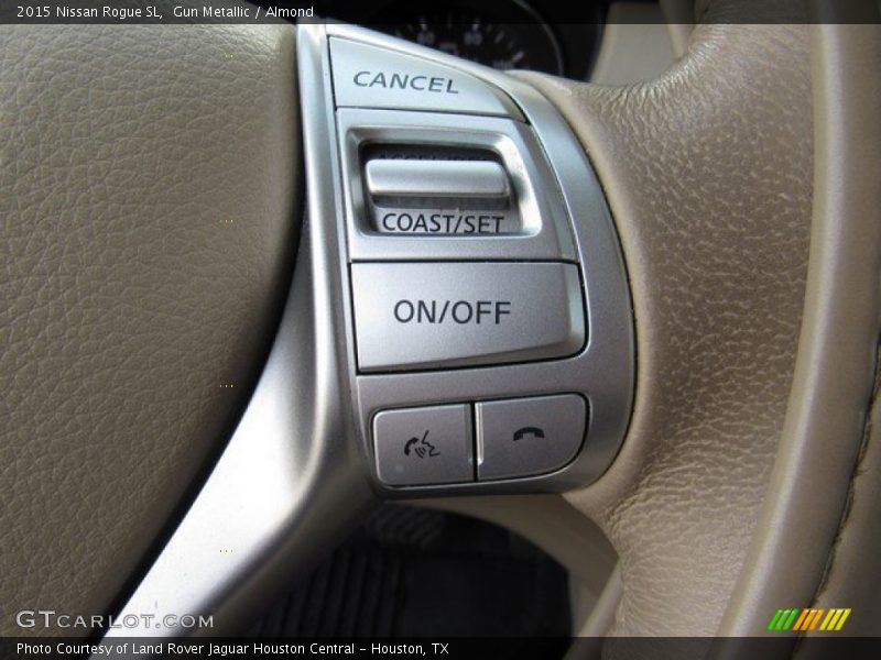 Gun Metallic / Almond 2015 Nissan Rogue SL