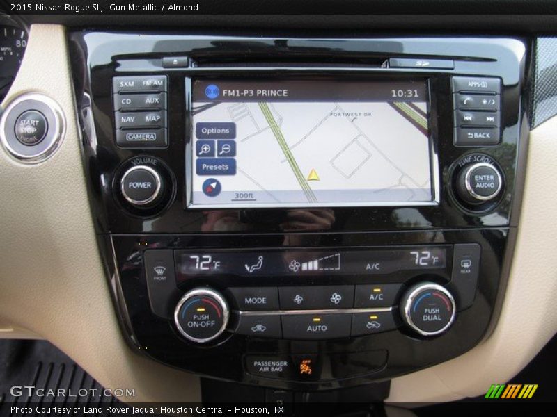Gun Metallic / Almond 2015 Nissan Rogue SL