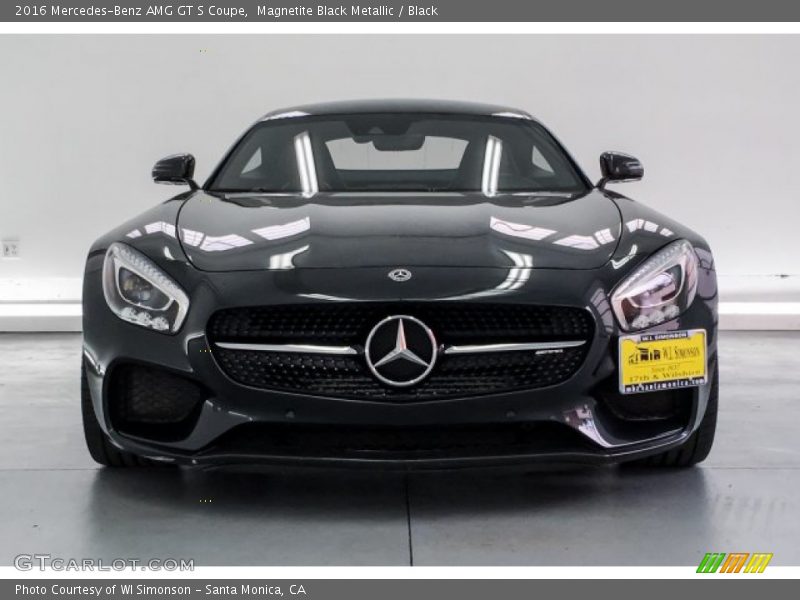 Magnetite Black Metallic / Black 2016 Mercedes-Benz AMG GT S Coupe