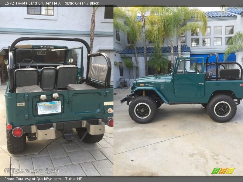 Rustic Green / Black 1972 Toyota Land Cruiser FJ40