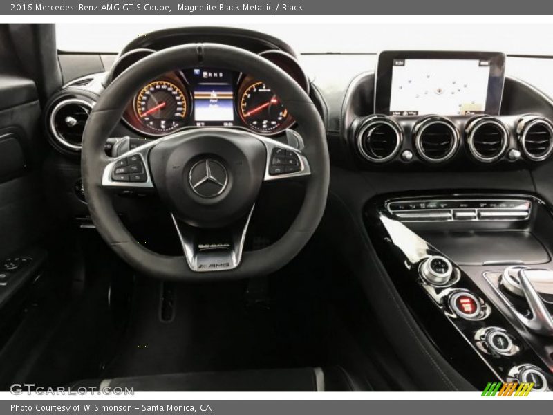 Magnetite Black Metallic / Black 2016 Mercedes-Benz AMG GT S Coupe