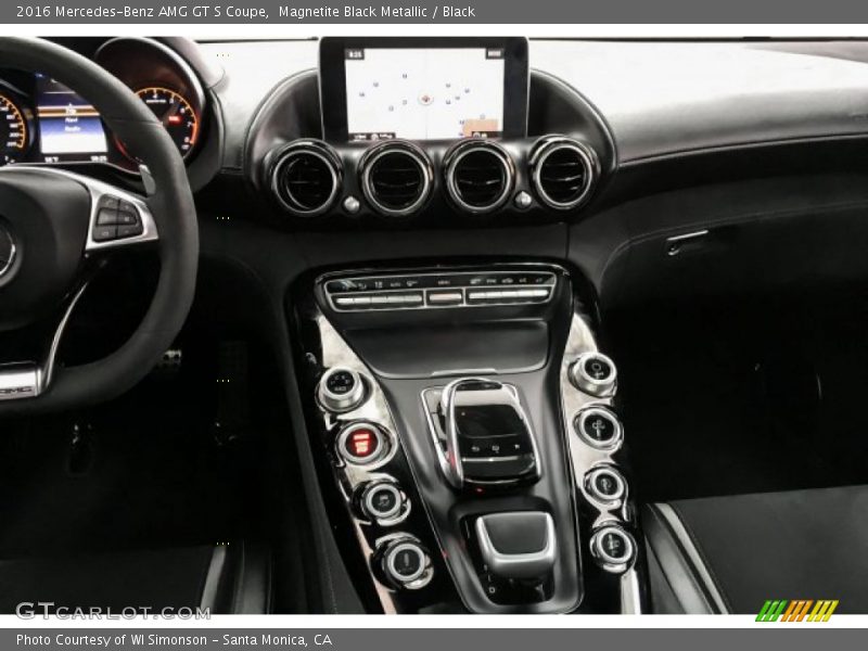 Magnetite Black Metallic / Black 2016 Mercedes-Benz AMG GT S Coupe