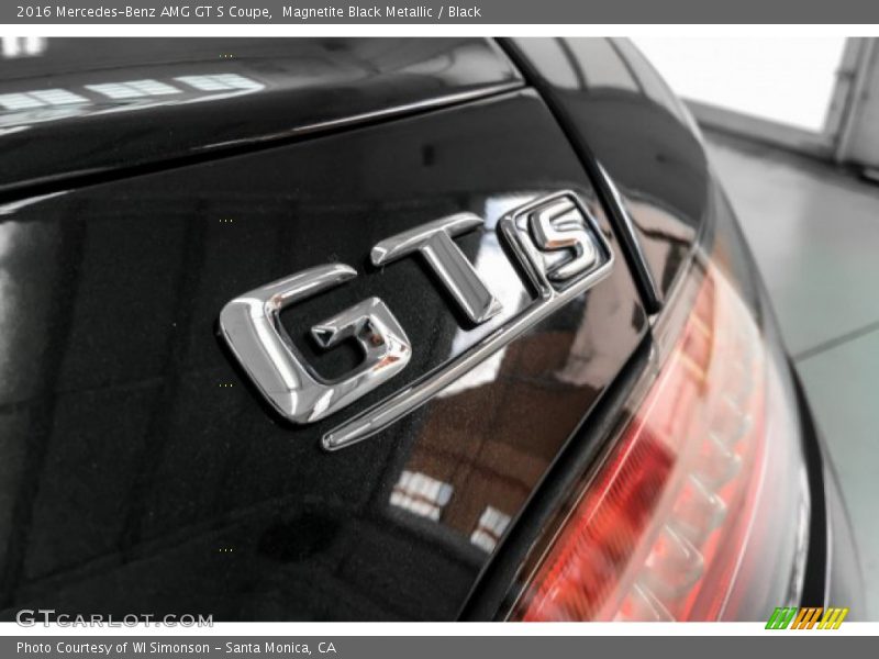 Magnetite Black Metallic / Black 2016 Mercedes-Benz AMG GT S Coupe