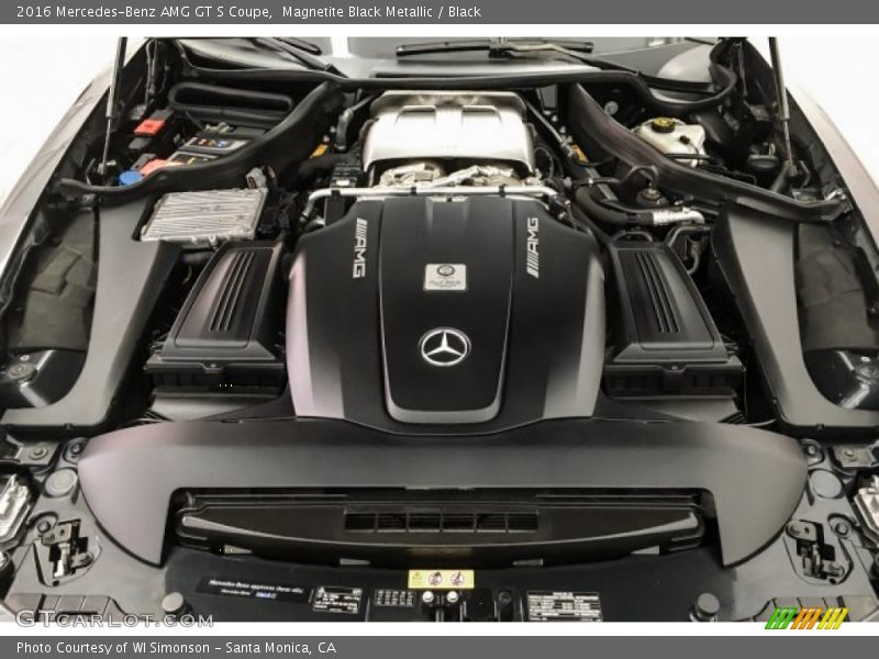 Magnetite Black Metallic / Black 2016 Mercedes-Benz AMG GT S Coupe