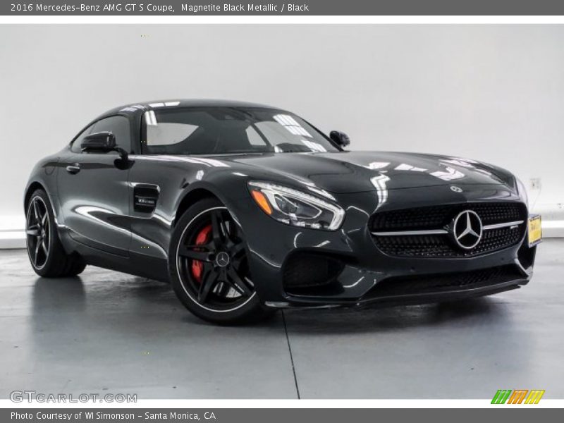 Magnetite Black Metallic / Black 2016 Mercedes-Benz AMG GT S Coupe